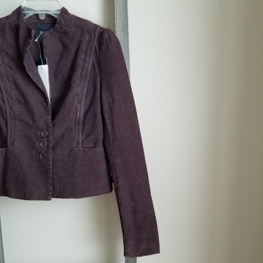 FRENCH CONNECTION UK| Cordaroy Purple jacket